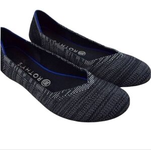 Rothy's Black and Gray Flats